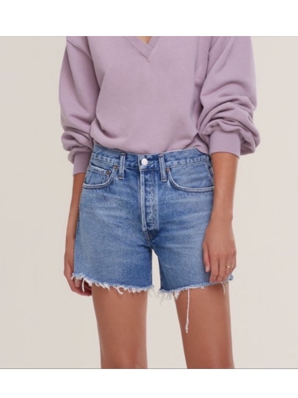 Agolde Parker Long Shorts
